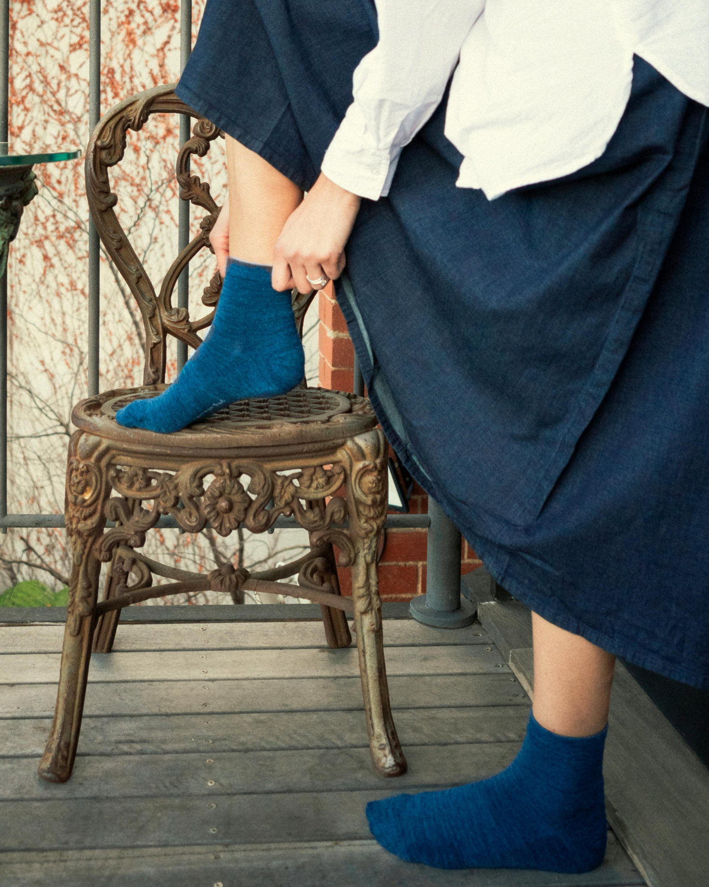 Navy Blue Barino™ Mid Crew