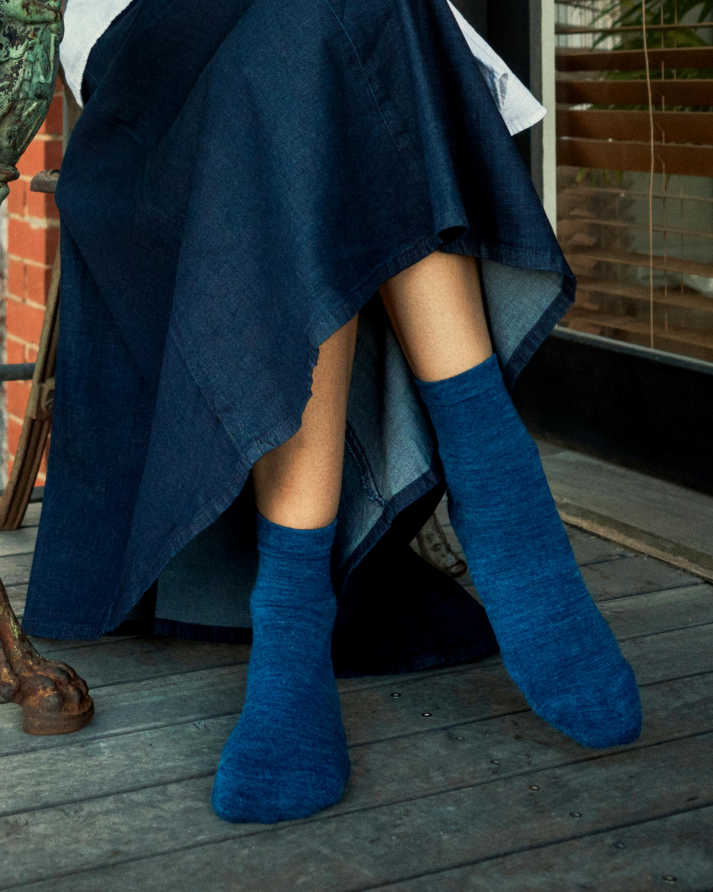 Navy Blue Barino™ Mid Crew